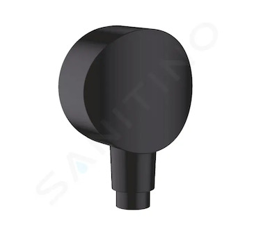 Hansgrohe Fixfit - Sprchové kolínko S se zpětným ventilem, matná černá 26453670