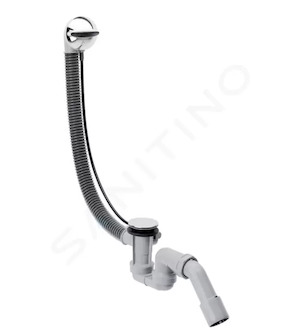 Hansgrohe Flexaplus - Odtoková a přepadová souprava, chrom 58143000