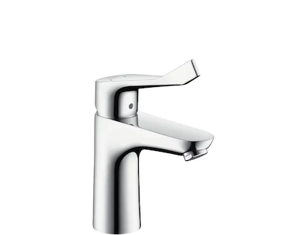 Hansgrohe Focus E2 - Páková umyvadlová baterie 100 s odtokovou soupravou s táhlem, chrom 31911000