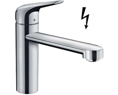 Hansgrohe Focus M42 - Dřezová baterie M425-H120, chrom 71804000