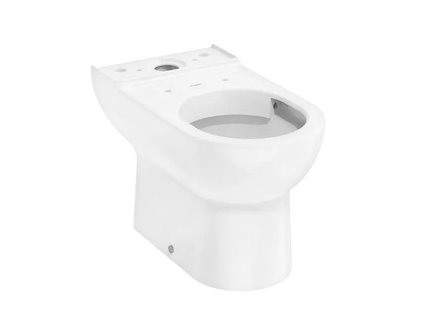 Hansgrohe GladeLake S - WC kombi mísa, vario odpad, AquaChannel Flush, Rimless, EcoSmart, bílá 60108450