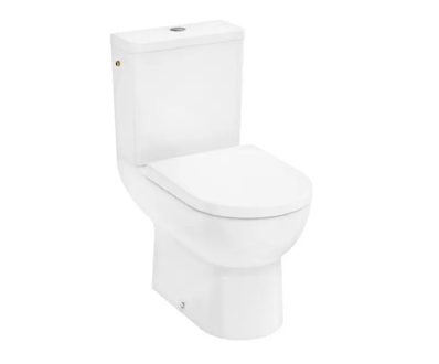 Hansgrohe GladeLake S - WC kombi se sedátkem, vario odpad, AquaChannel Flush, Rimless, EcoSmart, bílá 60312450