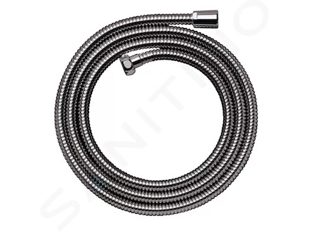 Hansgrohe Hadice - Kovová sprchová hadice Secuflex pro 4-otvorovou armaturu na okraj vany či vanový sokl, 2 m, chrom 94148000