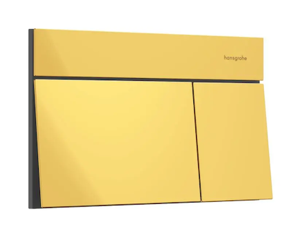 Hansgrohe iFrame Element E - Ovládání splachování, leštěný vzhled zlata 66003990