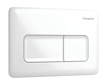 Hansgrohe iFrame Original Q - Ovládání splachování, bílá 66001450