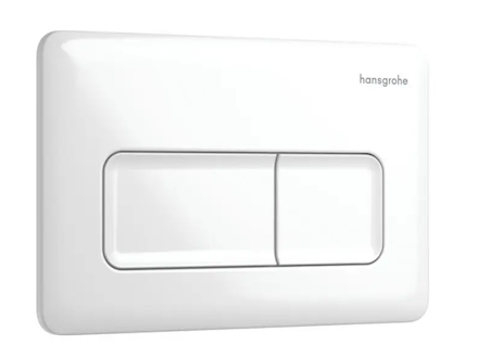 Hansgrohe iFrame Original Q - Ovládání splachování, bílá 66001450