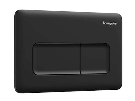 Hansgrohe iFrame Original Q - Ovládání splachování, matná černá 66001670
