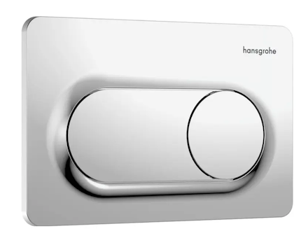 Hansgrohe iFrame Original S - Ovládání splachování, chrom 66002000