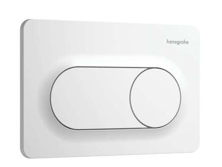 Hansgrohe iFrame Original S - Ovládání splachování, matná bílá 66002700