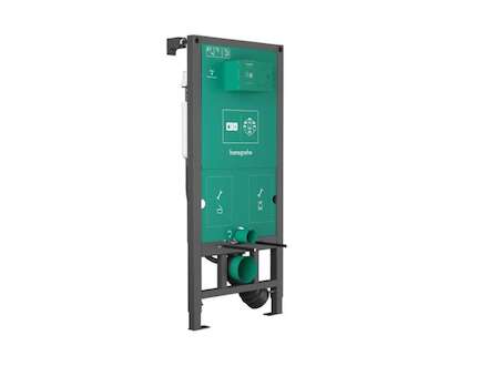 Hansgrohe iFrame universal - Předstěnový instalační set pro závěsné WC, výška 115 cm 01022180