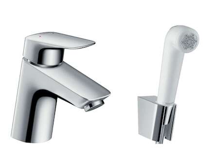Hansgrohe Logis - Umyvadlová baterie s bidetovou sprškou, chrom 71290000