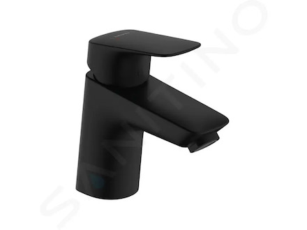 Hansgrohe Logis - Umyvadlová baterie s výpustí, EcoSmart, matná černá 71070670