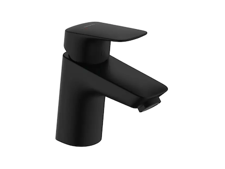 Hansgrohe Logis - Umyvadlová baterie s výpustí Push-Open, EcoSmart, matná černá 71077670