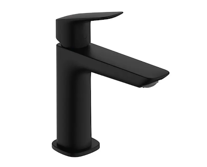 Hansgrohe Logis - Umyvadlová baterie s výpustí Push-Open, EcoSmart, matná černá 71252670