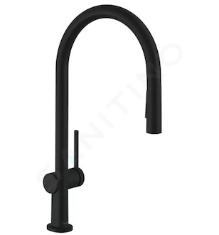 Hansgrohe M54 - Dřezová baterie Talis s výsuvnou sprškou, matná černá 72800670