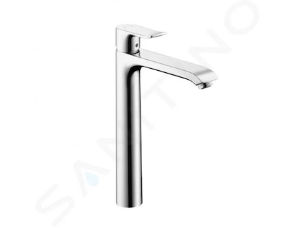 Hansgrohe Metris New - Baterie pro umyvadlovou mísu, s výpustí, chrom 31082000
