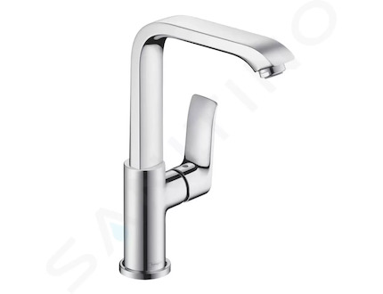 Hansgrohe Metris New - Umyvadlová baterie s otočným výtokem, chrom 31081000