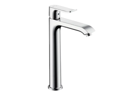 Hansgrohe Metris New - Umyvadlová baterie s výpustí, chrom 31183000