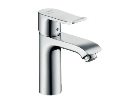Hansgrohe Metris New - Umyvadlová baterie s výpustí, CoolStart, chrom 31121000