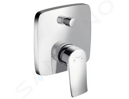 Hansgrohe Metris New - Vanová baterie pod omítku, chrom 31451000