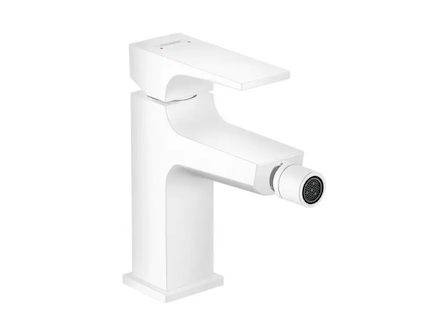 Hansgrohe Metropol - Bidetová baterie s výpustí Push-Open, matná bílá 32520700