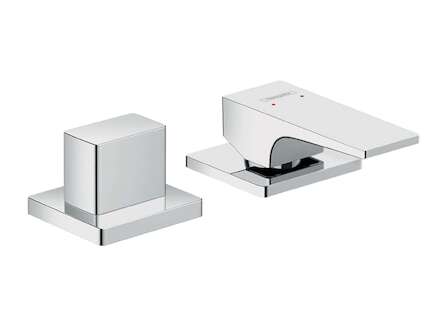 Hansgrohe Metropol - Páková dvouotvorová baterie na okraj vany, chrom 32548000