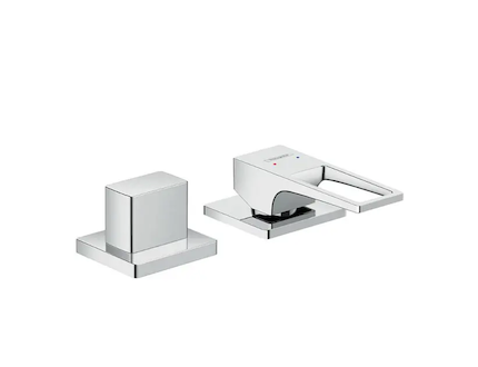 Hansgrohe Metropol - Páková dvouotvorová baterie na okraj vany, chrom 74548000