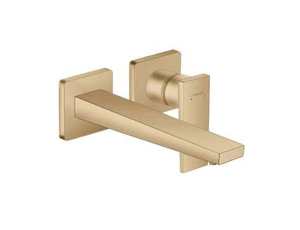 Hansgrohe Metropol - Umyvadlová baterie pod omítku, 2-otvorová instalace, kartáčovaný bronz 32526140