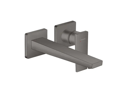 Hansgrohe Metropol - Umyvadlová baterie pod omítku, 2-otvorová instalace, kartáčovaný černý chrom 32526340