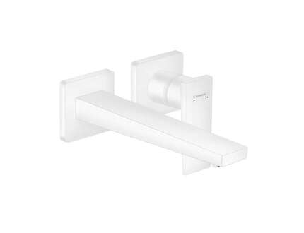 Hansgrohe Metropol - Umyvadlová baterie pod omítku, 2-otvorová instalace, matná bílá 32526700