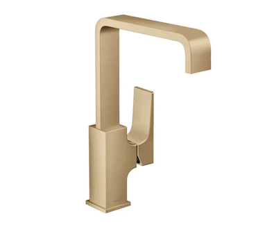 Hansgrohe Metropol - Umyvadlová baterie s výpustí Push-Open, kartáčovaný bronz 32511140