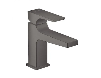 Hansgrohe Metropol - Umyvadlová baterie s výpustí Push-Open, kartáčovaný černý chrom 32500340