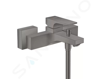 Hansgrohe Metropol - Vanová baterie, kartáčovaný černý chrom 32540340