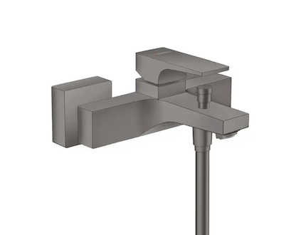 Hansgrohe Metropol - Vanová baterie, kartáčovaný černý chrom 32540340