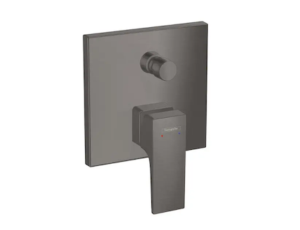 Hansgrohe Metropol - Vanová baterie pod omítku s bezpečnostní kombinací, kartáčovaný černý chrom 32546340