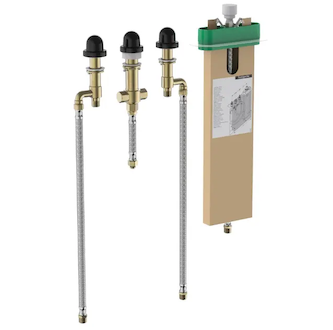 Hansgrohe Montážní tělesa - Základní těleso pro čtyřotvorovou baterii na okraj vany 13440180