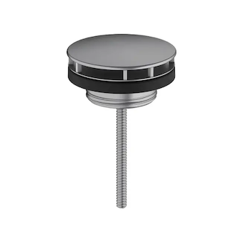 Hansgrohe Odtokové soupravy - Neuzavíratelná výpusť, kartáčovaný černý chrom 50001340