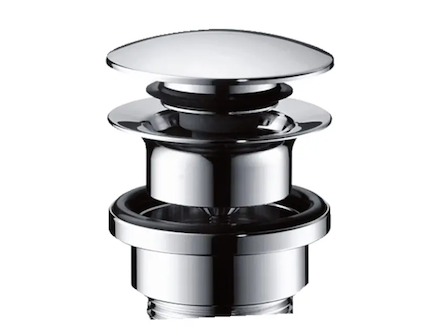 Hansgrohe Odtokové soupravy - Odtoková souprava Push-Open, chrom 50100000