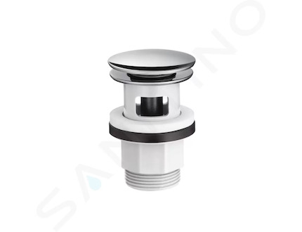Hansgrohe Odtokové soupravy - Odtoková souprava Push-Open pro umyvadlové a bidetové baterie, chrom 50105000