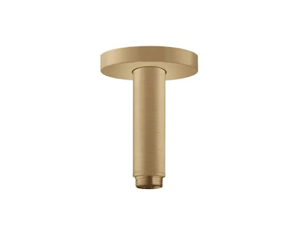 Hansgrohe Příslušenství - Přívod od stropu S 10 cm, kartáčovaný bronz 27393140