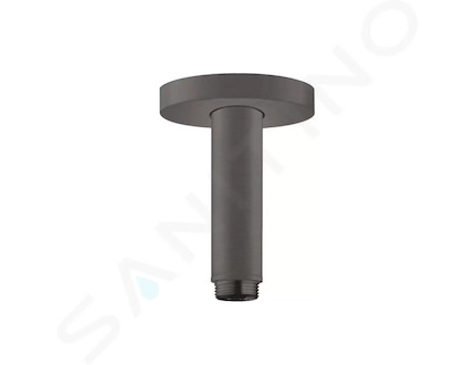 Hansgrohe Příslušenství - Přívod od stropu S 10 cm, kartáčovaný černý chrom 27393340