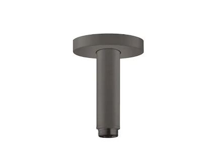 Hansgrohe Příslušenství - Přívod od stropu S 10 cm, kartáčovaný černý chrom 27393340