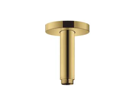 Hansgrohe Příslušenství - Přívod od stropu S 10 cm, leštěný vzhled zlata 27393990
