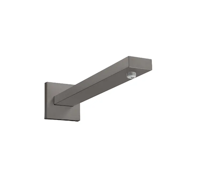Hansgrohe Příslušenství - Sprchové rameno 39 cm, kartáčovaný černý chrom 27694340