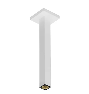 Hansgrohe Příslušenství - Sprchové rameno stropní, 31 cm, matná bílá 24339700