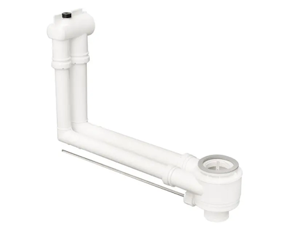 Hansgrohe Příslušenství - Umyvadlová odtoková a přepadová souprava, bílá 50005000