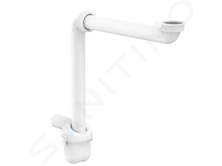 Hansgrohe Příslušenství - Umyvadlový sifon, úsporný, 32 mm, bílá 54235000