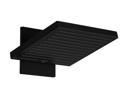 Hansgrohe Pulsify E - Hlavová sprcha, 26x26 cm, EcoSmart, 2 proudy, matná černá 24351670