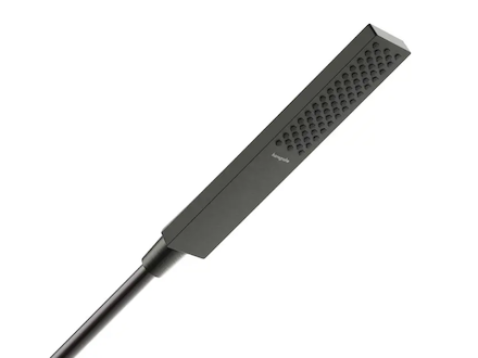 Hansgrohe Pulsify E - Sprchová hlavice, EcoSmart+, kartáčovaný černý chrom 24321340