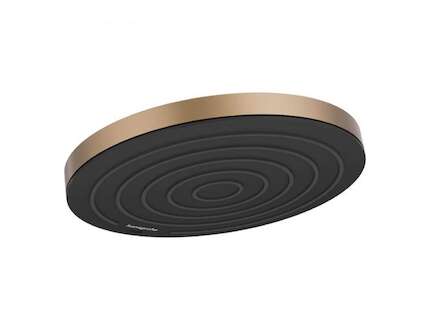 Hansgrohe Pulsify S - Hlavová sprcha 260, 1 proud, EcoSmart, kartáčovaný bronz 24141140